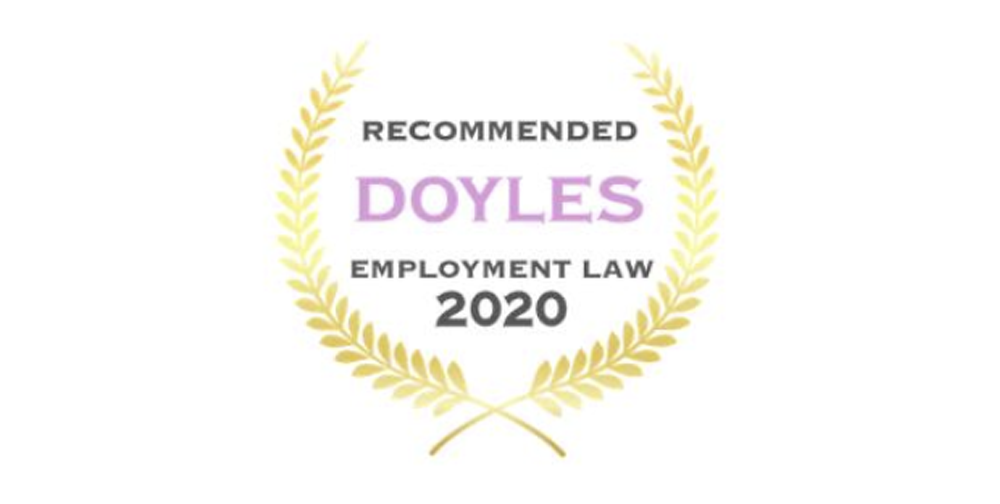 Doyles Recommended Employment 2020