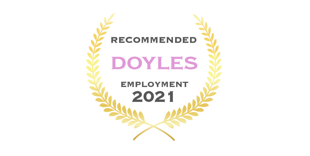 Doyles Recommended Employment 2021